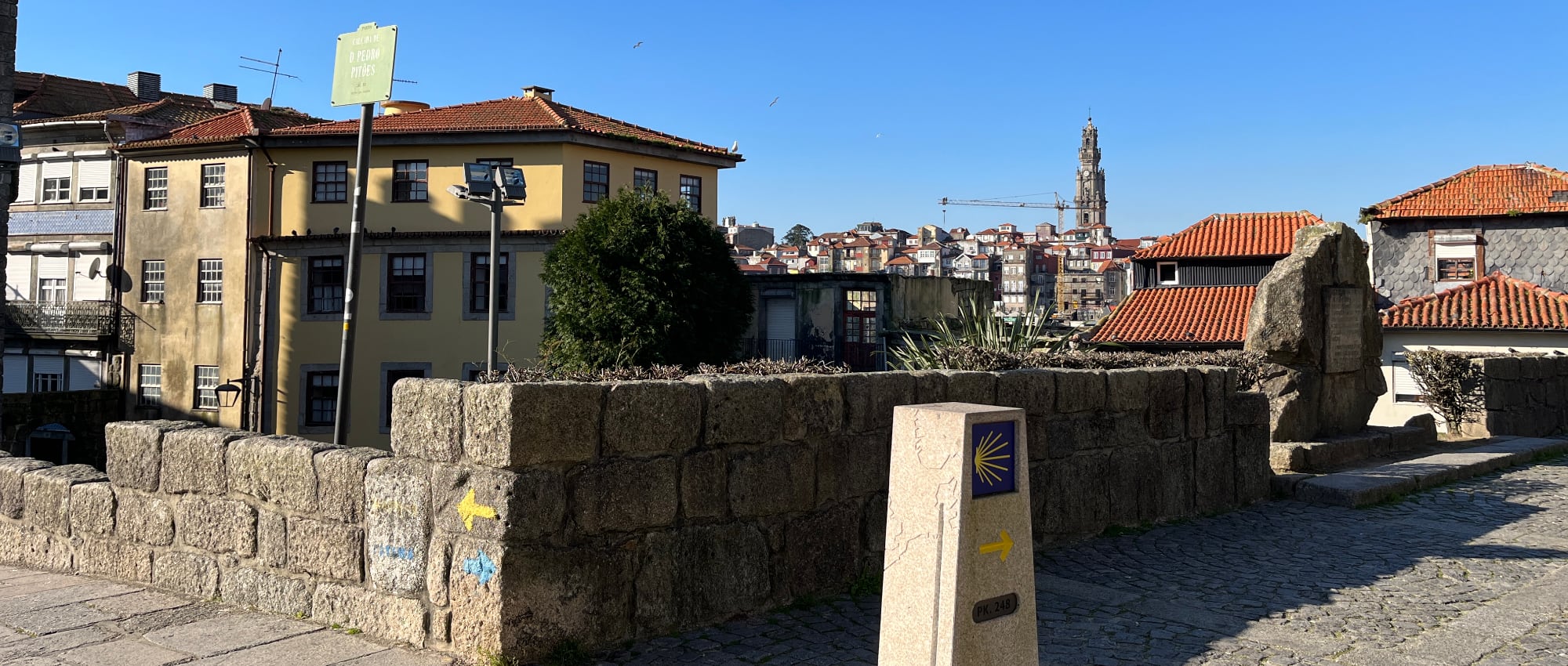 Where to start the Camino in Porto?